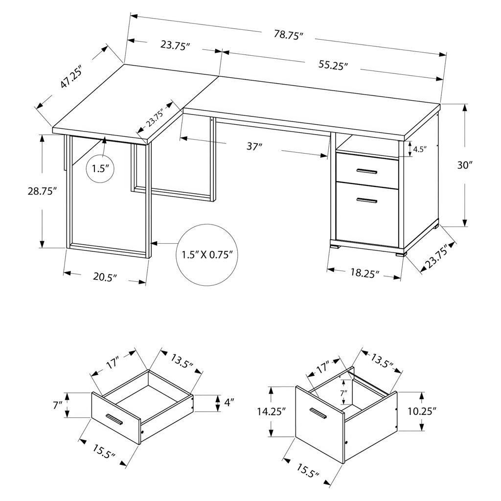 Bureau de travail