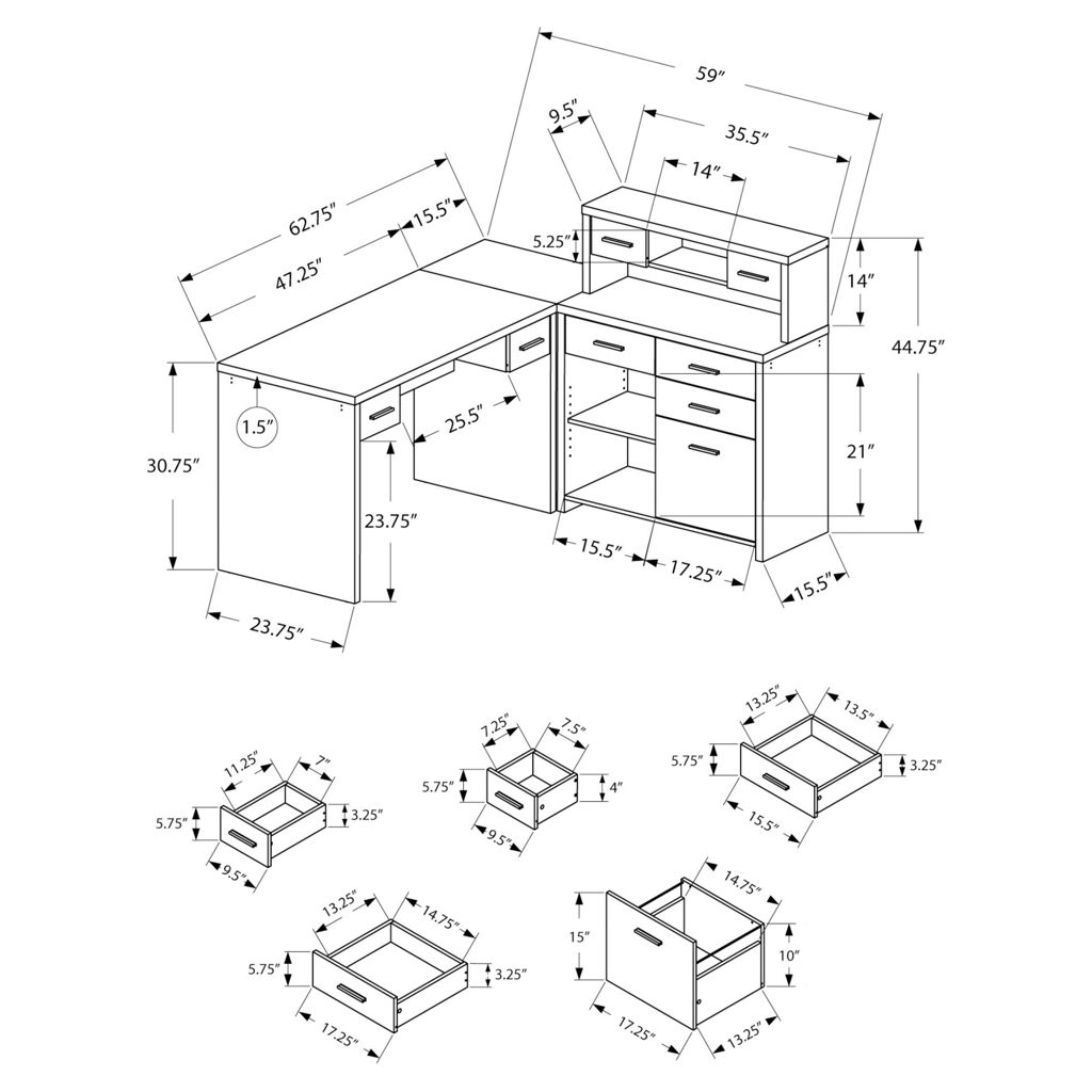 Bureau de travail