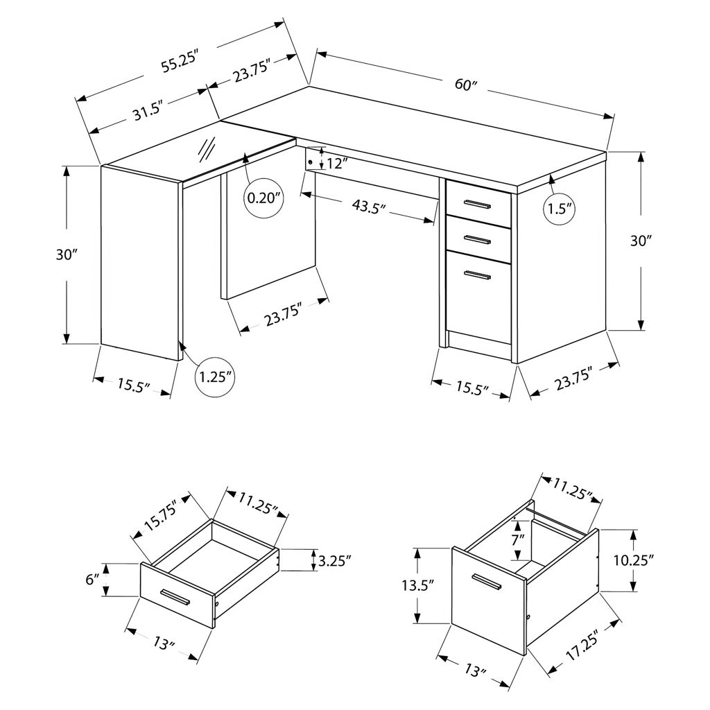 Bureau de travail