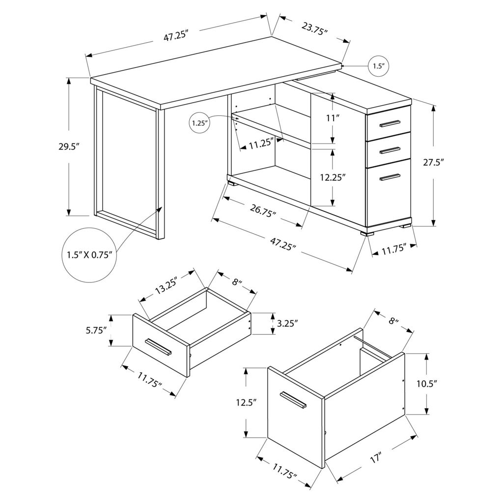 Bureau de travail