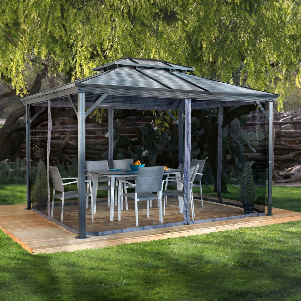 Gazebo Ventura Double Toit 10 pi x 12 pi