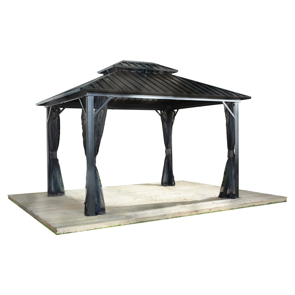 Gazebo Genova Double Toit 12 pi x 14 pi