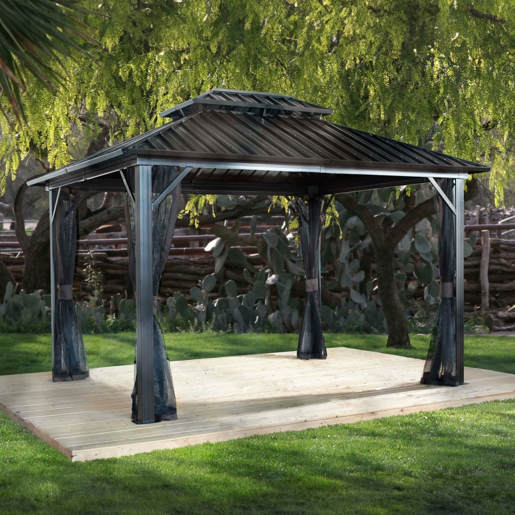 Gazebo Genova Double Toit 12 pi x 14 pi