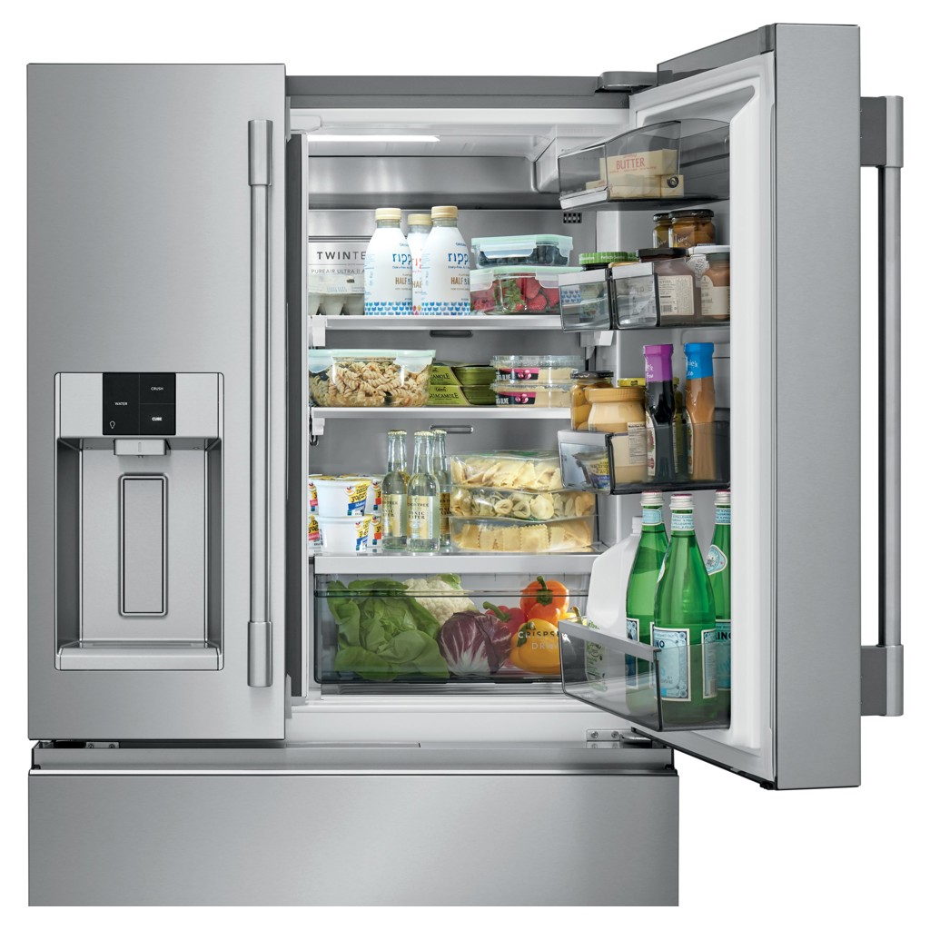 Réfrigérateur à quadruple porte 21.8 pi3