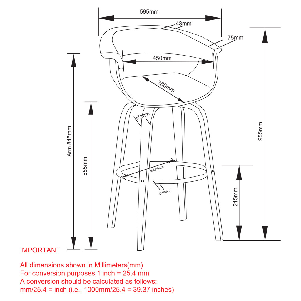 Tabouret de comptoir