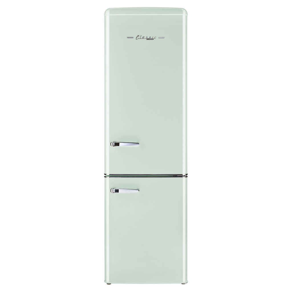 9 cu ft. Classic Retro Bottom Freezer Refrigerator