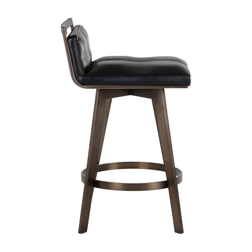 Swivel counter stool