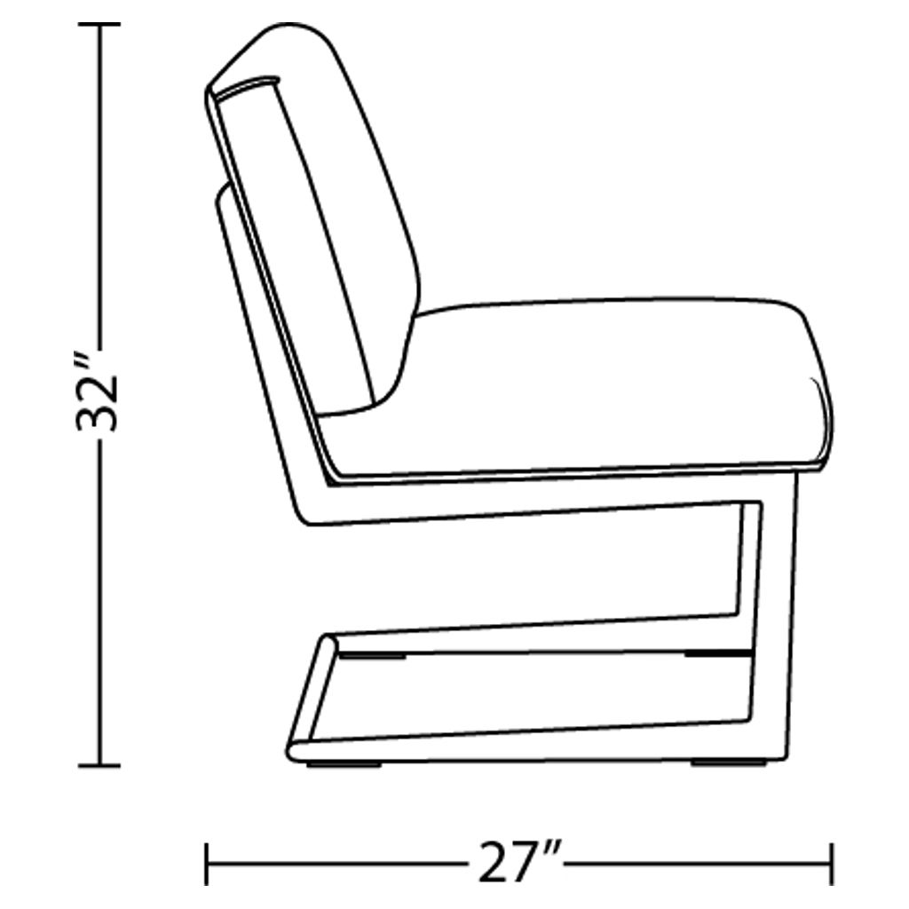 Fauteuil en similicuir