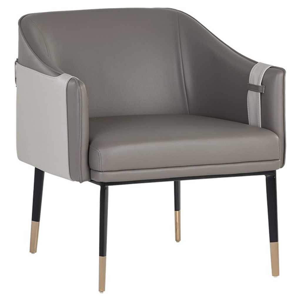 Lounge Chair in faux leather