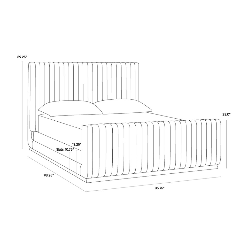 Upholstered Bed (King)