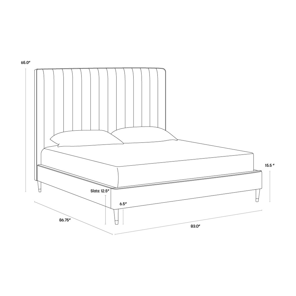 Upholstered Bed (King)