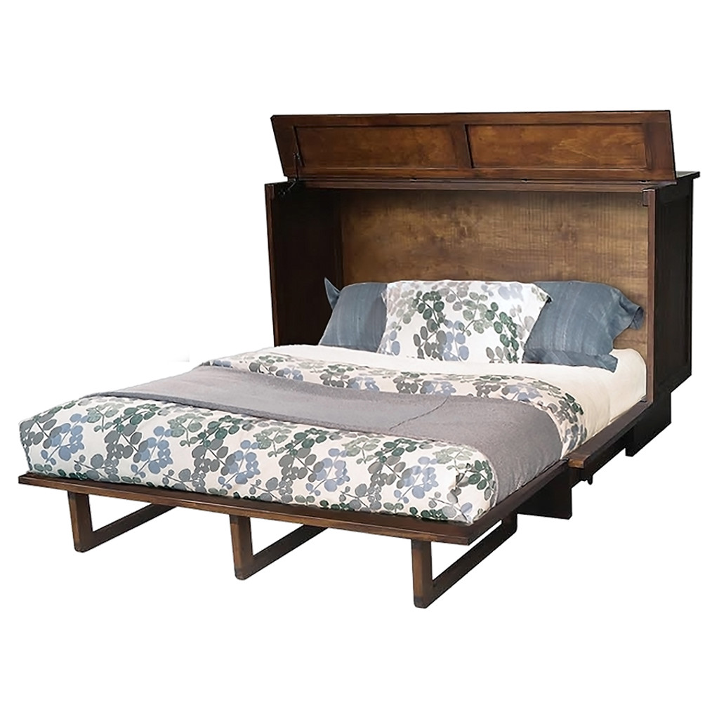 Cabinet Bed with Mattress (Queen)