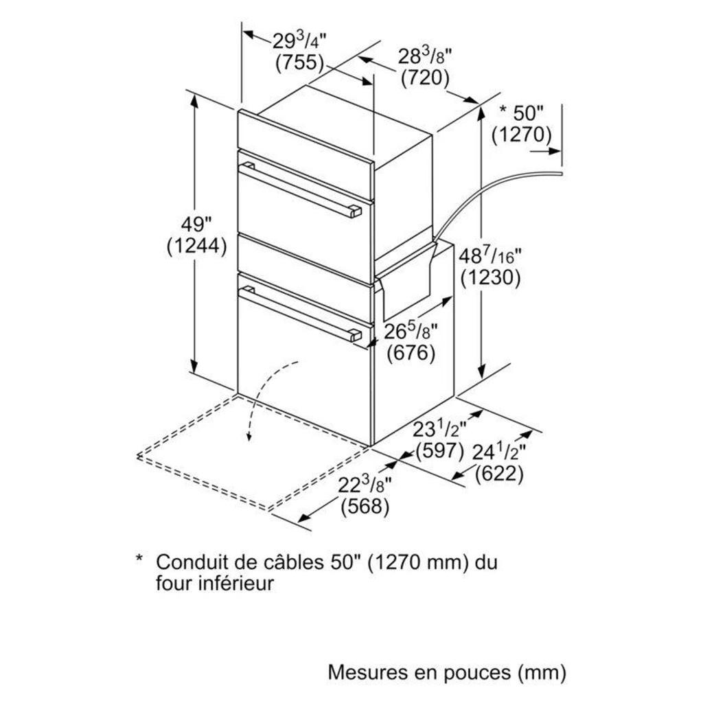 Combine four a micro-onde et four a convection