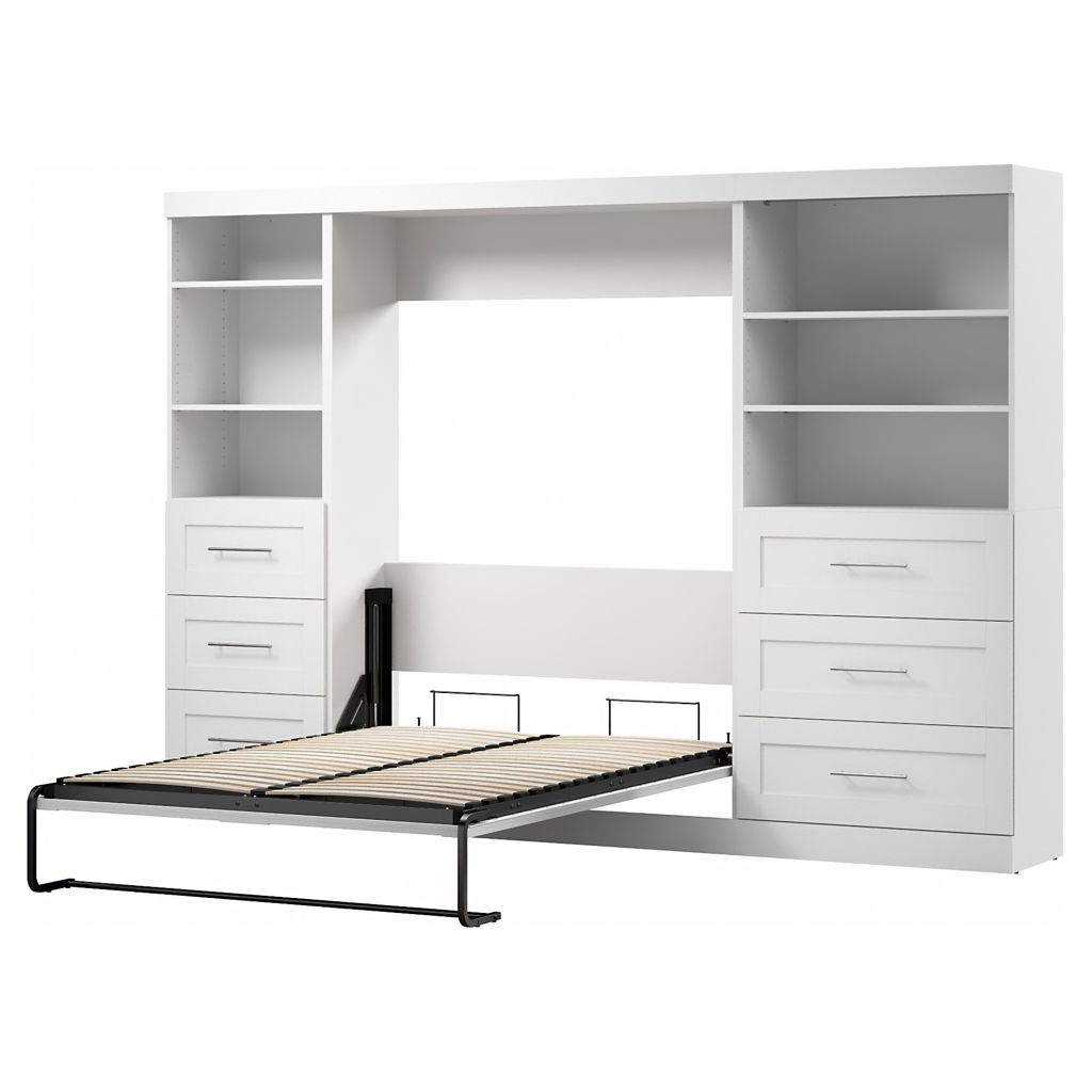 Pur Murphy Bed (Double/Full) with 2 Storage Units