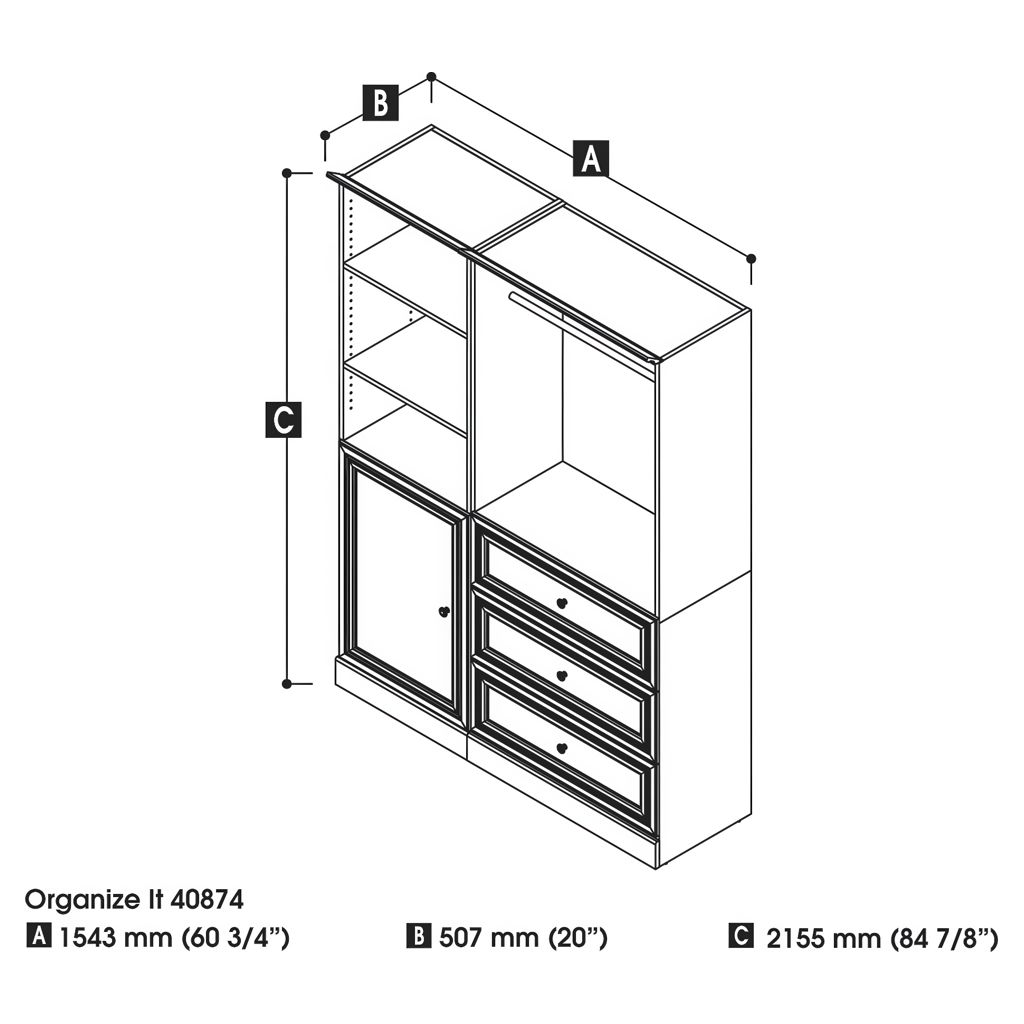 Organisation de garde-robe