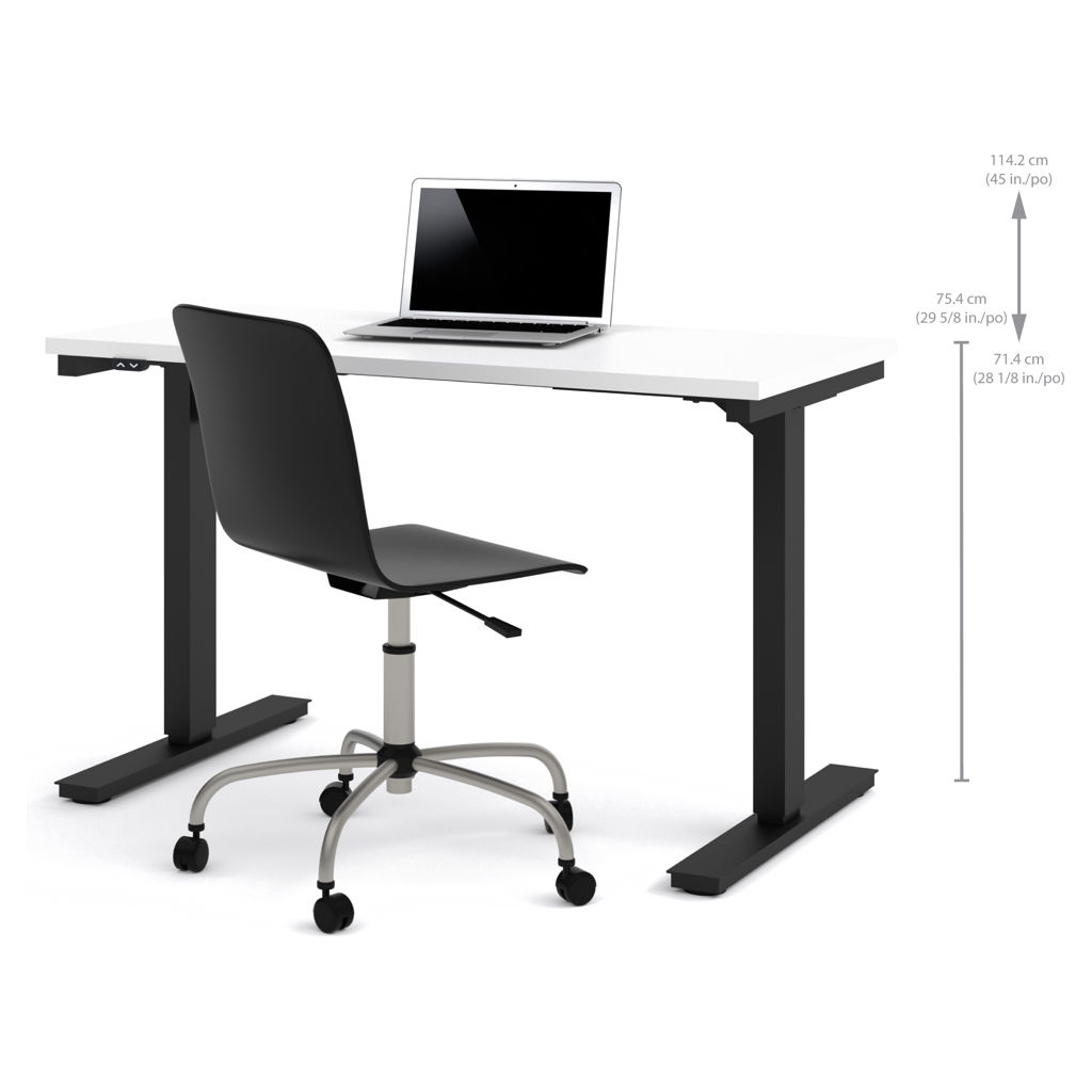 Bureau assis-debout 24 x 48 po