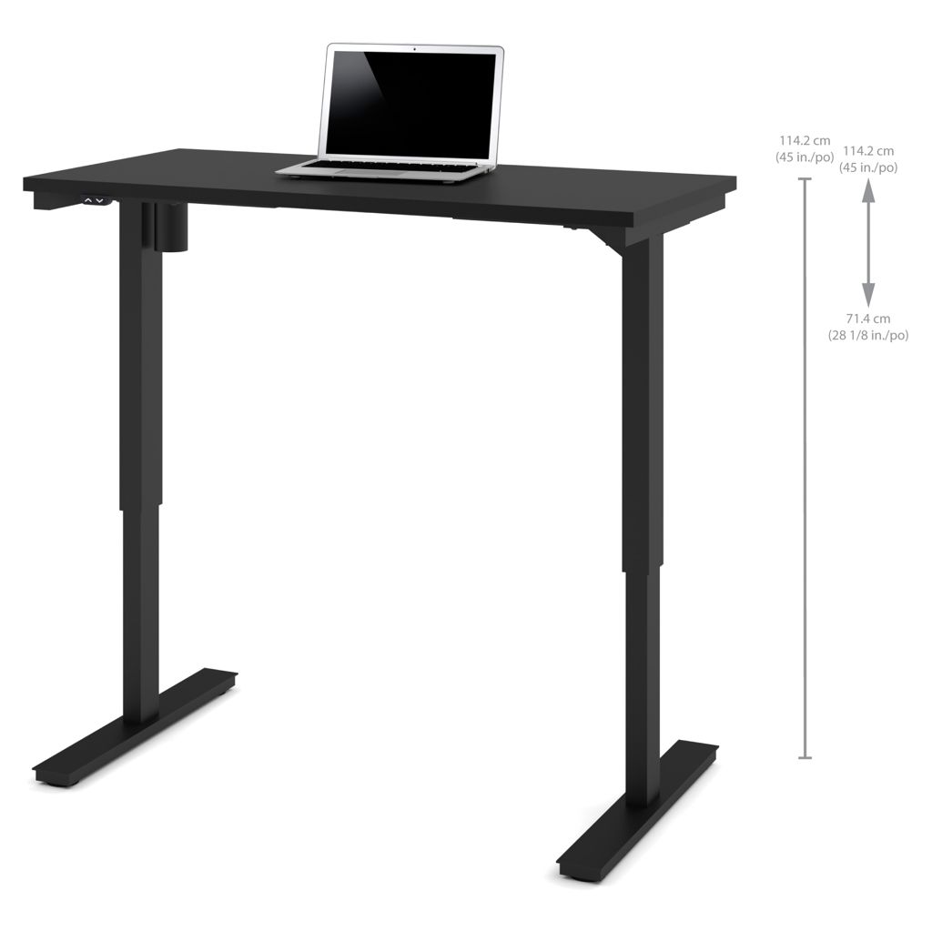 Bureau assis-debout 24 x 48 po