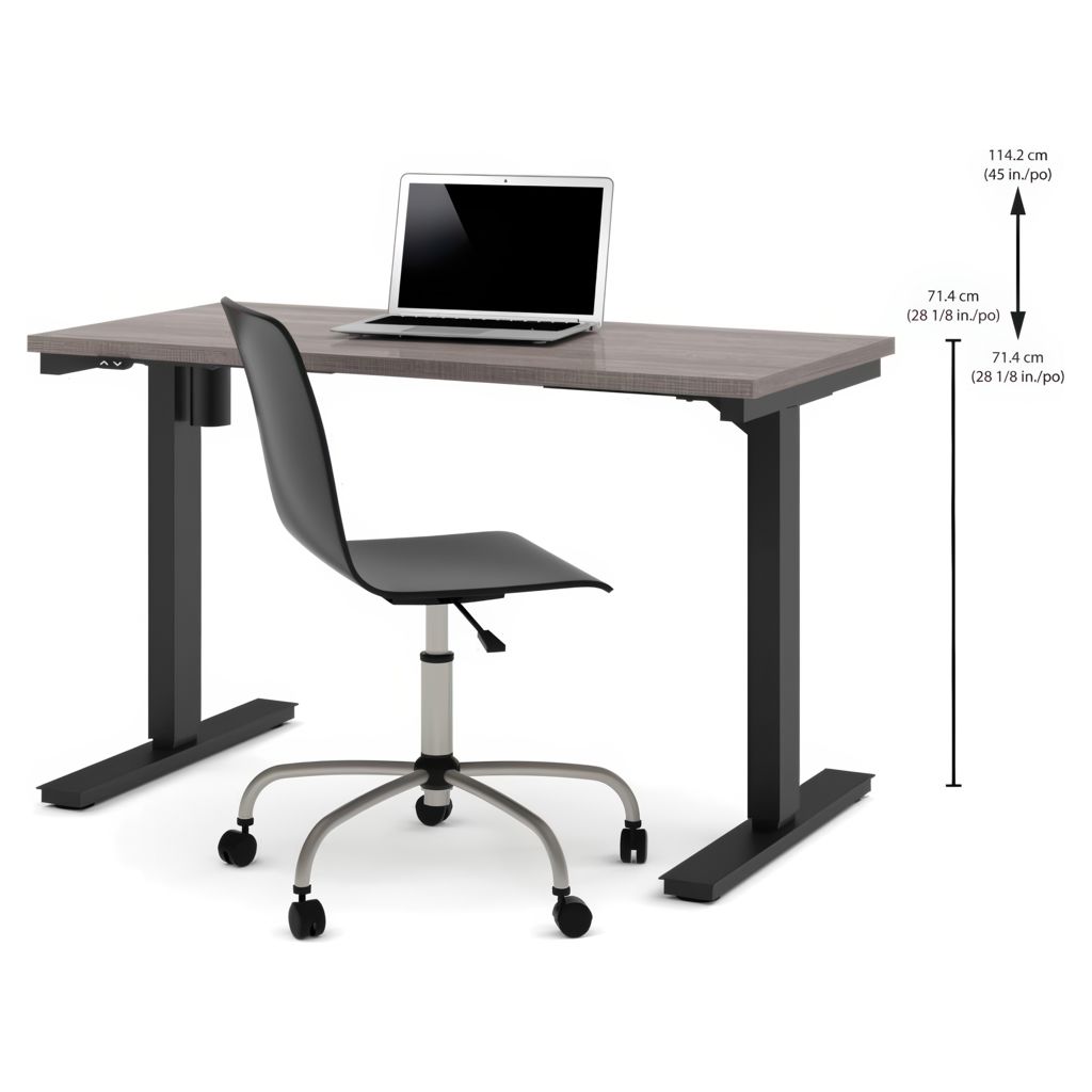 Bureau assis-debout 24 x 48 po