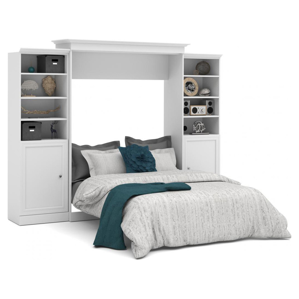 Versatile Murphy Bed (Queen) with 2 Storage Units