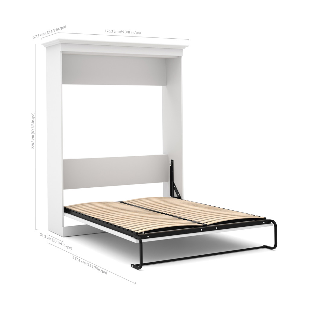 Versatile Murphy Bed (Queen) with 2 Storage Units