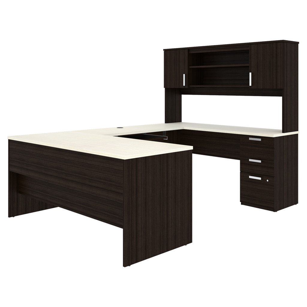 U-shaped executive desk