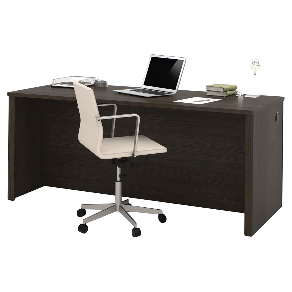 Bureau de travail sans caisson 72 po