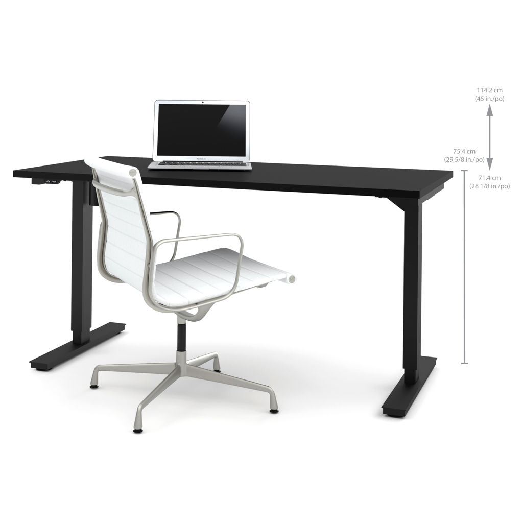 Bureau assis-debout 30 x 60 po