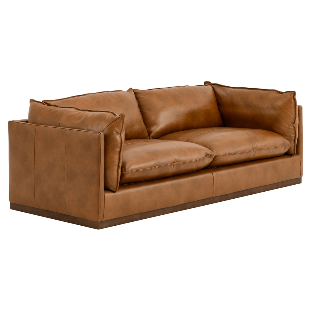 Sofa condo en cuir