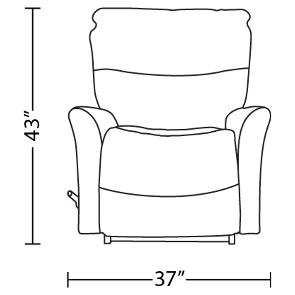 Rowan Collection Leather Rocker Recliner