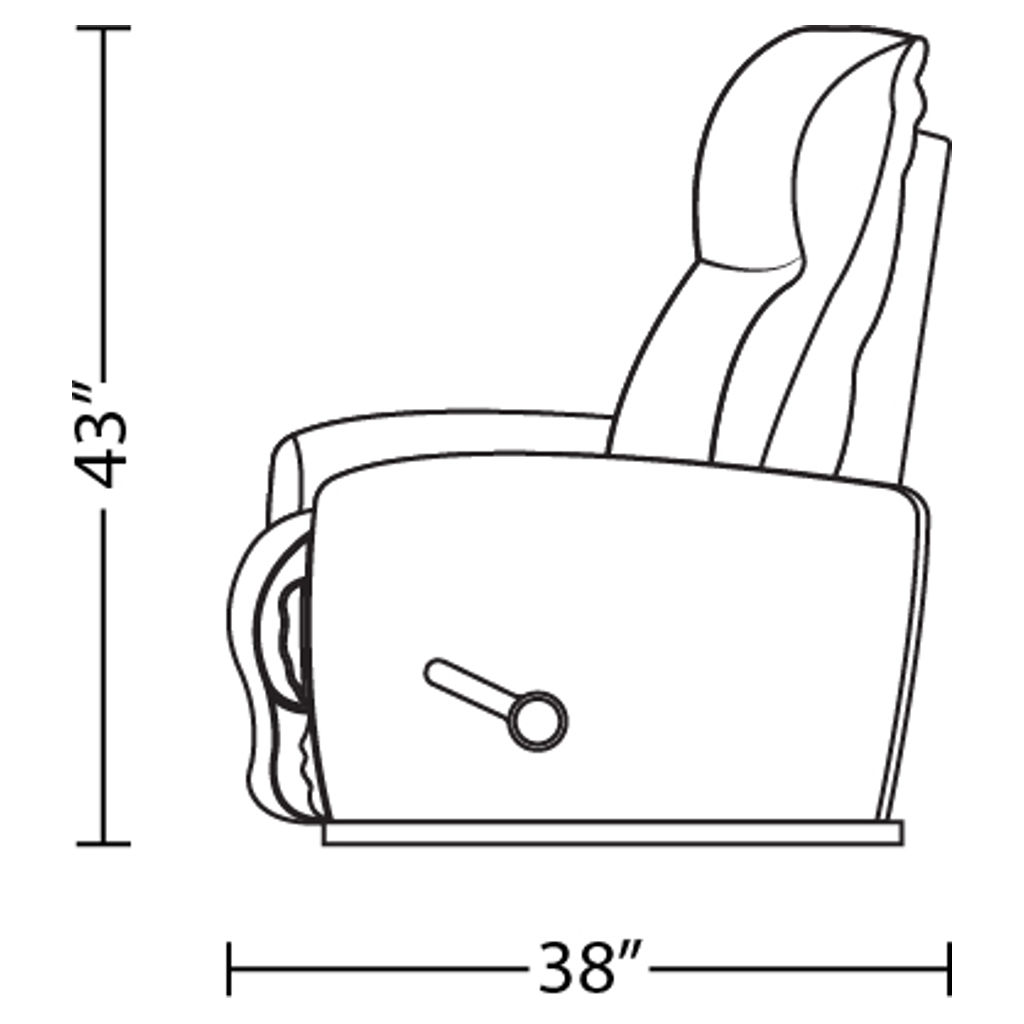 Rowan Collection Leather Rocker Recliner