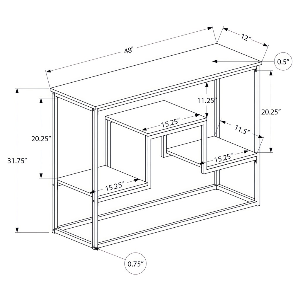 Table console