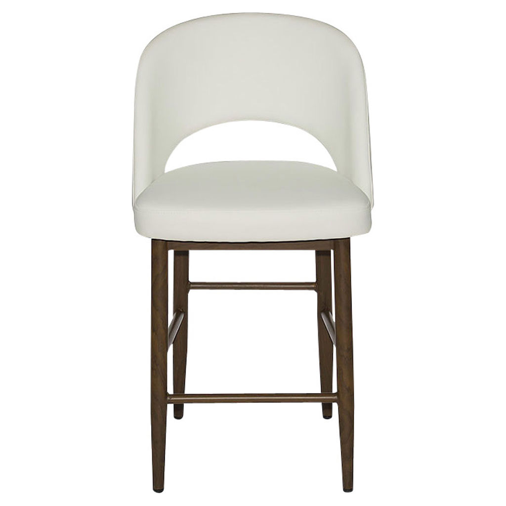 Henrick Counter Stool Furnishings Mate CS-T11-WH-BW Tanguay