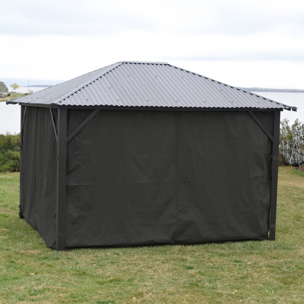 Rideaux pour Gazebo 10x12