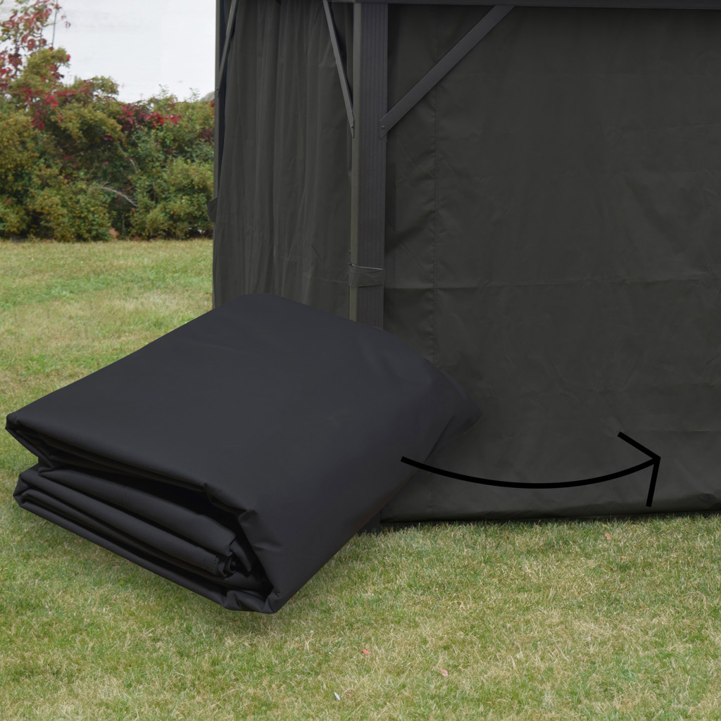 Rideaux pour Gazebo 10x12