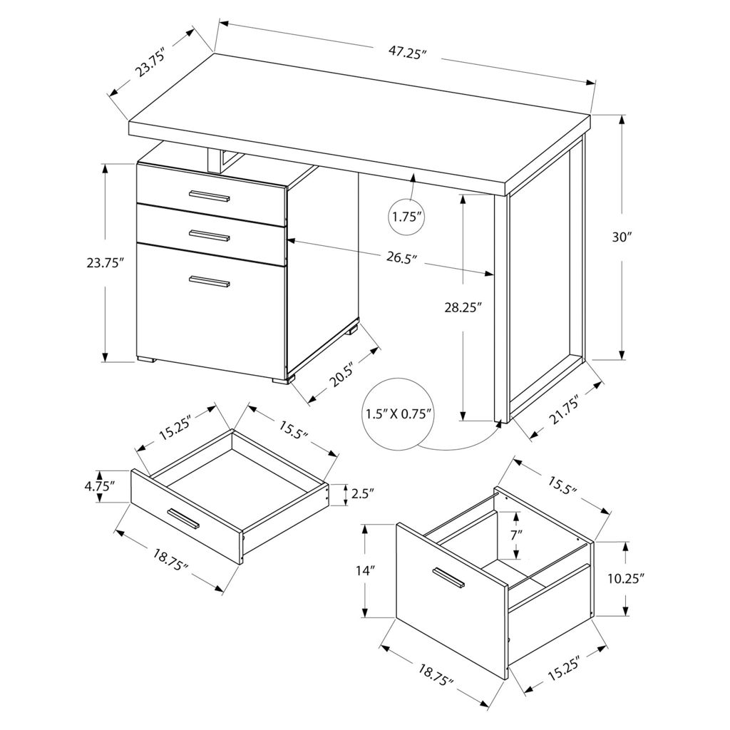 Bureau de travail