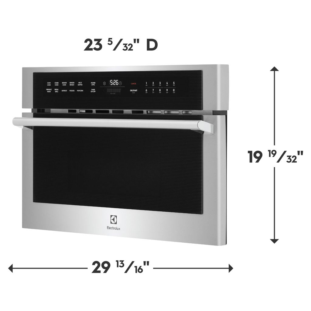 1.6 cu. ft. 1000W  Built-In Convection Microwave Oven