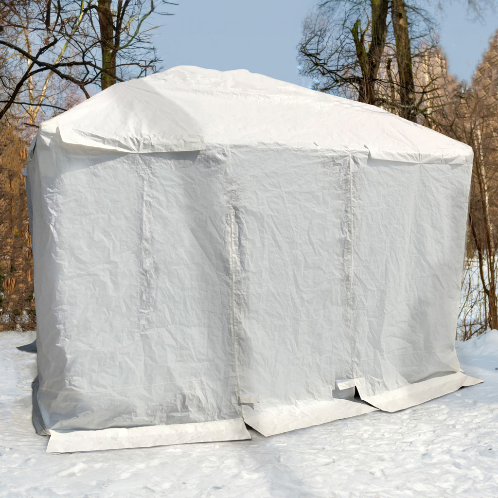 Abri hivernal pour gazebo 10 x 12 pi