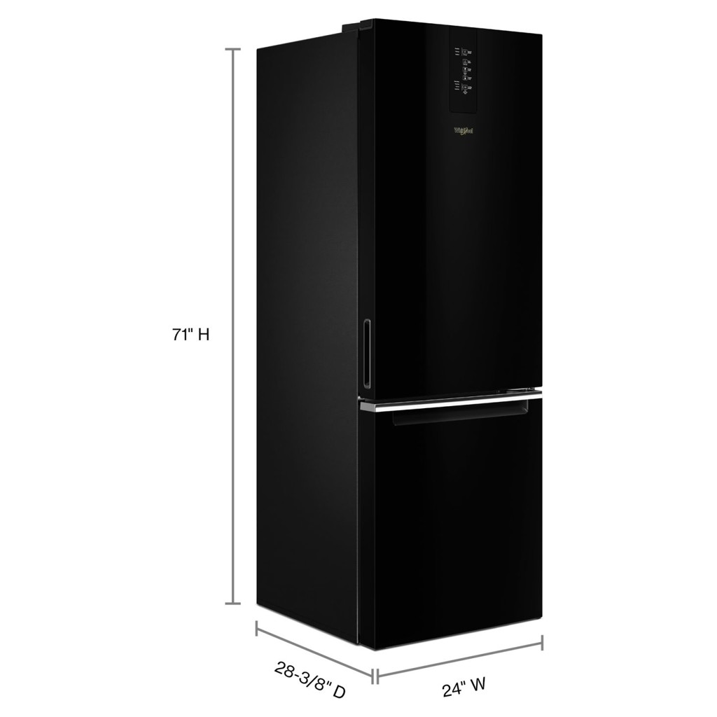 Réfrigérateur congélateur en bas 12.9 pi3
