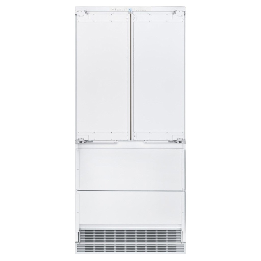 Réfrigérateur encastré à double porte 19.5 pi3 Panneaux à recouvrir