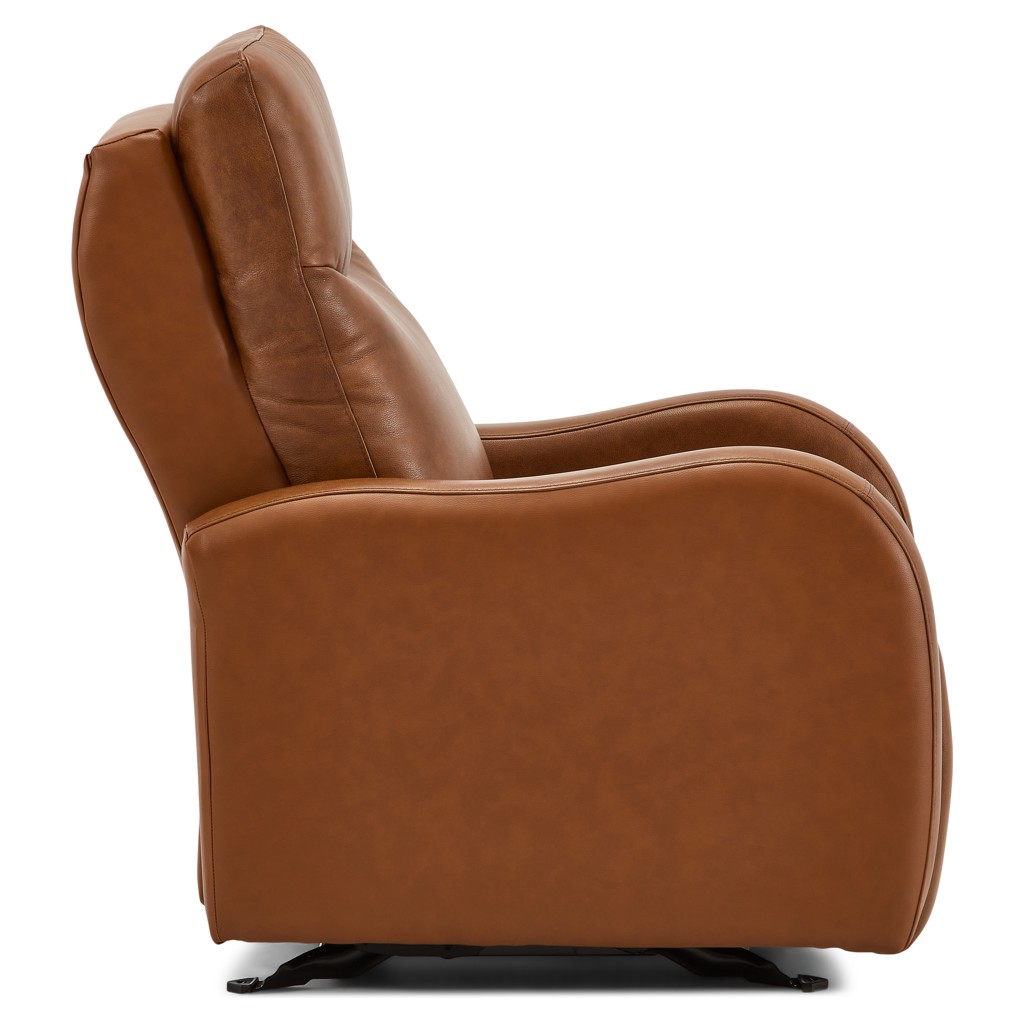 Laurence Leather and Faux Leather Rocker Recliner