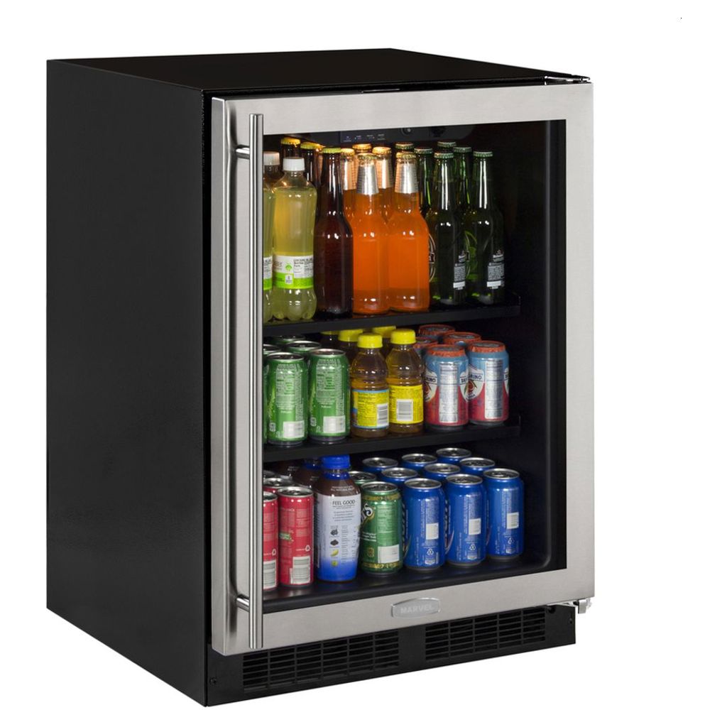 MARVEL - coolers1004 190-can and 6-bottle Beverage Center Marvel MLBV124-SG01A