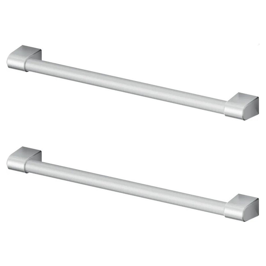 Set of 2 round handles for refrigerator and freezer Fisher & Paykel  AHC-RD3084W