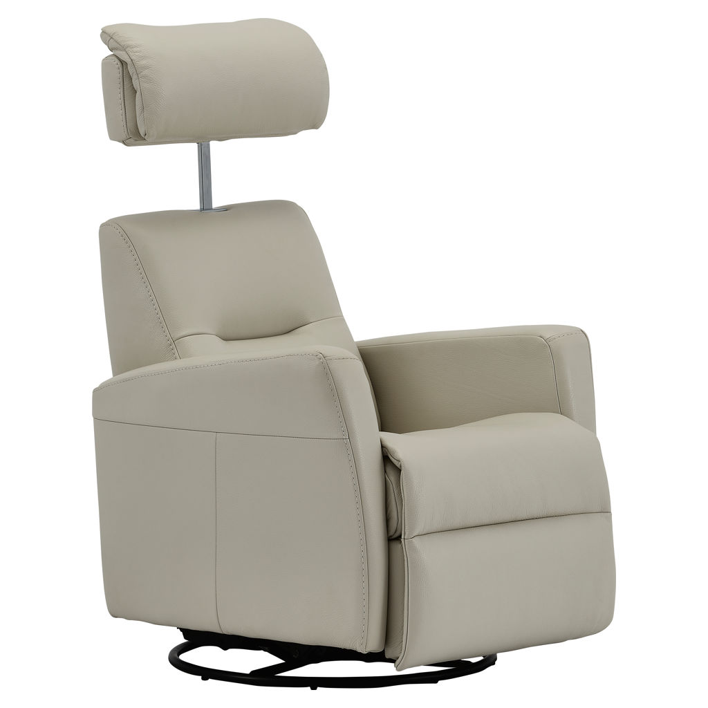 Fauteuil inclinable motorisé en cuir