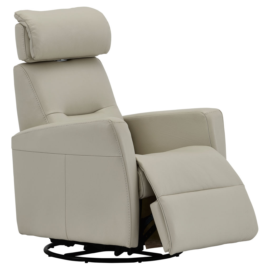 Fauteuil inclinable motorisé en cuir