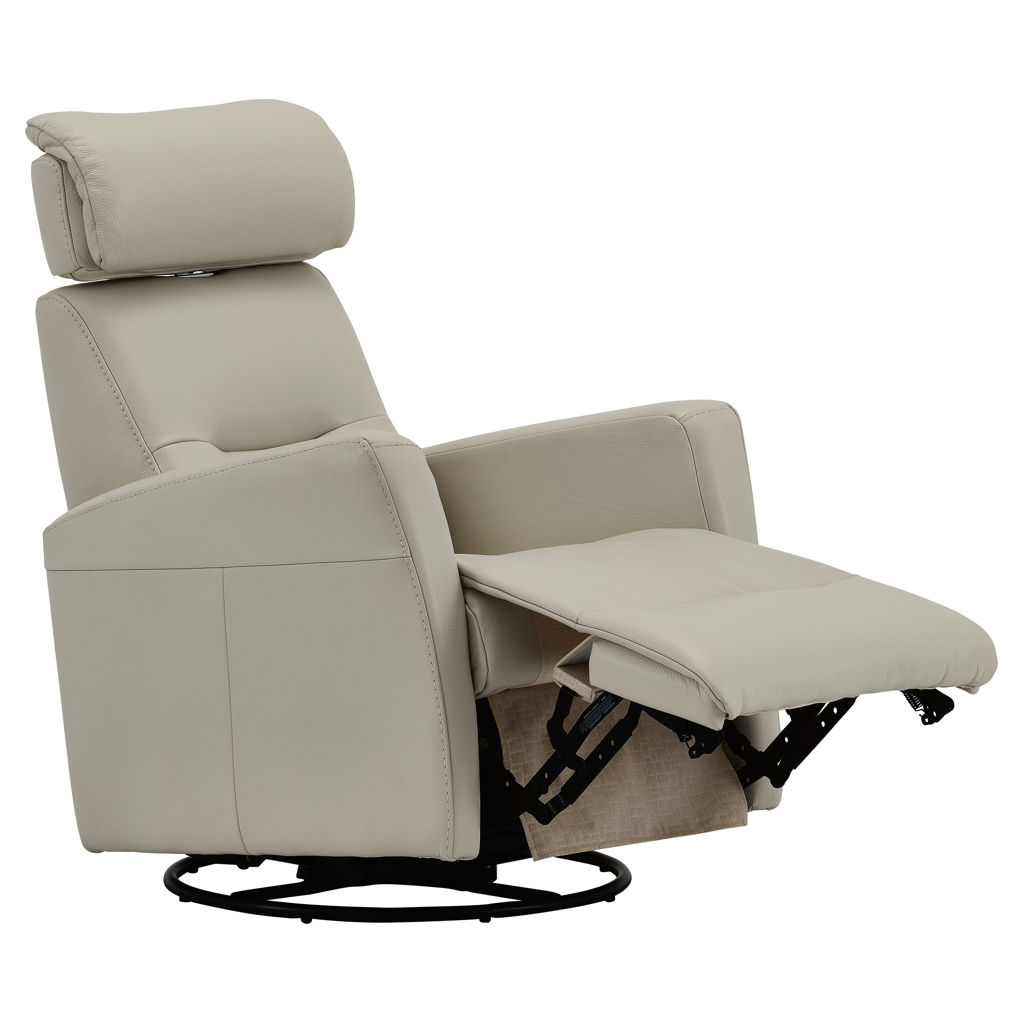 Fauteuil inclinable motorisé en cuir