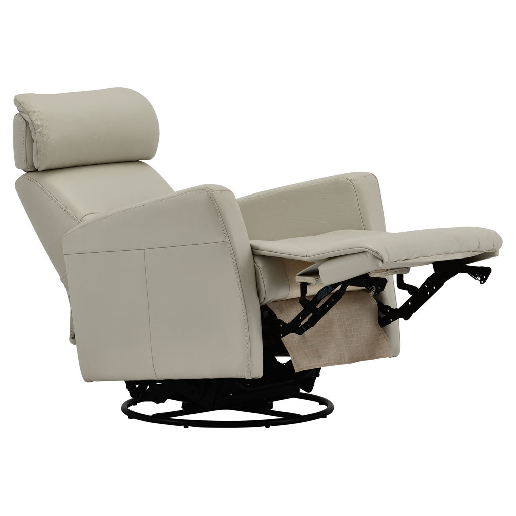 Fauteuil inclinable motorisé en cuir