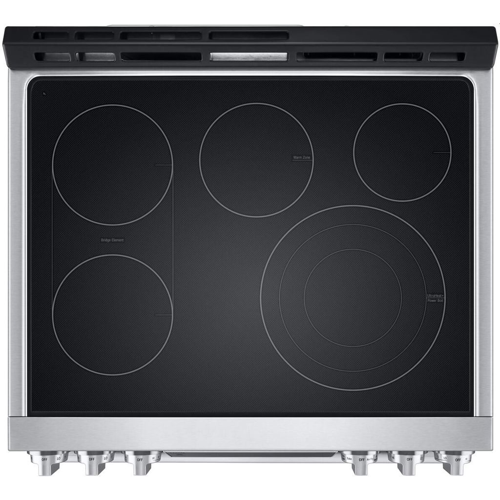 6.3 cu. ft. InstaView® Electric Slide-in Range with ProBake Convection® and Air Fry