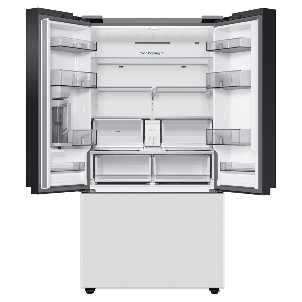 Réfrigérateur à double porte Bespoke 24 pi3 Panneaux en sus