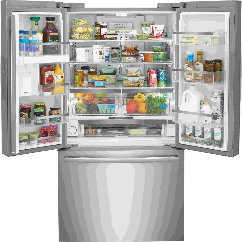 Réfrigérateur à double porte 28.8 pi3