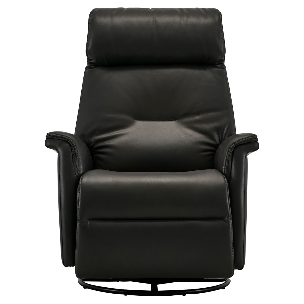 20 Collection Leather Swivel Rocker Recliner